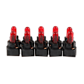 Miniatyrbilde 1 av 5: 10 STK T5 T6.5 LED-pære W1.2WBil interiørlys Dashboard Red