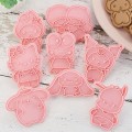 Miniatyrbild 5 av 8: 8 st/ set Form kexform Form DIY Cookie Cake Decor
