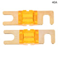 Pikkukuva 1 / 8: 2 kpl kullatut autosulakkeet miniauto o sulake 20A-200A 32V Au 40A