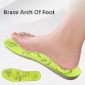 Miniatyrbilde 4 av 8: Fot Akupressur Innersåle Pustende Sports Cushion Inserts Deod 41-42