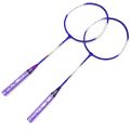 Miniatyrbild 4 av 8: 2st/ Set Badmintonracket Amatör Primär Badmintonracket Trai Random Color with bag