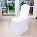 Miniatyrbilde 7 av 8: 1 stk bryllupsstoltrekk polyester stretch slipcover party univ White
