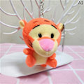 Miniatyrbilde 1 av 8: 1 stk Kawaii plysjleker Brumm Bear Tigger Piglet Eeyore plysjnøkkel A3
