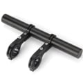 Miniatyrbilde 1 av 8: Sykkelstyre Legering Carbon Fiber Forlenget Bracket Sykkelhode black