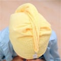 Miniatyrbild 7 av 8: Mikrofiberhårhanddukstorkning Bad Spa Huvudbonad Turban Twis