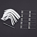 Miniatyrbilde 5 av 5: DIY Rebuild Kit nevoks SPL-10 0,6ohm Mesh Coil Resistance Wire