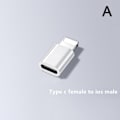 Miniatyrbillede 1 af 8: OTG Til telefonadaptere Type C til IOS kvindelig til mand gensidig A