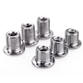 Miniatyrbilde 7 av 8: 5 stk Kjede Hjul Fix Disc Bolt Mutter Kjedering Veisykkeldeler Black C