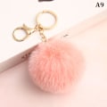 Pikkukuva 8 / 8: 8cm e Key Pehmeä Fluffy Fur Ball Avaimenperä Fluffy Avaimenperät Trink A19