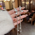 Miniatyrbild 3 av 7: 1 Par Mode Butterfly Wing Clip Örhängen Tofs Ear Cuff Non