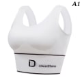 Miniatyrbillede 1 af 5: Sexy Kvinder Sports Yoga BH'er Push Up Bralette åndbare sømninger White