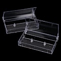 Miniatyrbilde 3 av 8: 10 stk. Kassettboks Oppbevaringsboks Transparent D 10pcs