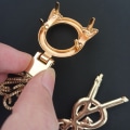 Miniatyrbillede 5 af 8: Udsøgt Metal Spænde Pung Hat Decor Med Tassel DIY læder 06