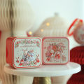 Miniatyrbilde 2 av 8: Easter Square Box Candy Box Easter Bunny Printing Tin Blikk C