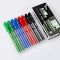 Pikkukuva 5 / 8: 1 kpl Magic pyyhittävä set, värikäs 0,5 mm pyyhittävä geelikynä Green