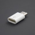 Miniatyrbillede 1 af 5: 1 Stk Type C Hun til Micro USB Han Converter til Android Phon White