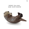 Pikkukuva 1 / 5: Simulation Marine Life Action Figuurit Ocean Animal Model Educationat A18