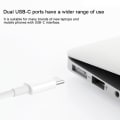 Miniatyrbilde 4 av 8: USB Type C Til USB C 65W PD Hurtigladekabel Type C Fast Cha 1M
