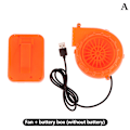 Miniatyrbillede 1 af 5: 6V batteriboks køleventilator til tegneseriedukkedragt oppustelig mi A