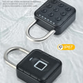 Miniatyrbillede 3 af 8: Smart biometrisk fingeraftryk Smart dørlås Nøglefri hurtig oplåsning Password Lock