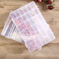 Miniatyrbilde 5 av 7: 36 Grids Plast Container Box Praktisk justerbart rom