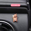 Pikkukuva 1 / 5: Autonkoristelu Mini Sleeping e Animals Resin Auto Moottoripyörä Bik 1
