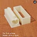 Miniatyrbild 1 av 7: Bärbar DIY Sushi Maker Making Kit Rice Roller Form For Beginn 4