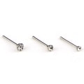 Miniatyrbillede 8 af 8: 60 STK/Sæt Rhinestone Nose Ring Bone Stud rustfrit stål Multicolor