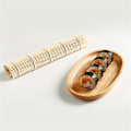 Miniatyrbilde 5 av 8: Sushi Matte Bambus Maker Kit Ris Rull Form Kjøkken DIY Muggform
