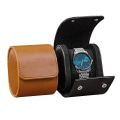 Miniatyrbilde 2 av 5: Retro Single Watch Bag Lær Watch Oppbevaringsboks Portable Trave B