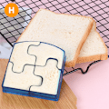 Miniatyrbillede 1 af 5: Frokost DIY Sandwiches ter Formning Die Brød Kiks Form Til Puzzles