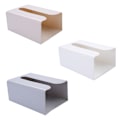 Miniatyrbilde 2 av 8: Selvklebende vevboksholder for vevboks, vevholder for veggmontering Gray