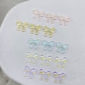 Miniatyrbilde 4 av 8: 20 stk/pose Resin Glitter Aurora Sløyfe Nail Art Accessory Girl DIY N A4
