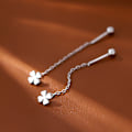 Pikkukuva 5 / 6: Simple Style Box Chain Tupsu Drop Korvakorut Naisten Long Dang