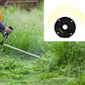 Miniatyrbilde 2 av 8: Stål gressklipperhode gratis 4 linjer erstatning bensin/litium Fit Gasoline Mower