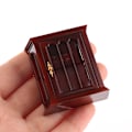 Miniatyrbild 2 av 8: 1:12 Dockhus Miniatyr Väggskåp Hängande förvaringsskåp A