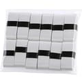12 st racketgrepptejp för badminton/svettabsorberande tennis White