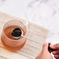 Miniatyrbillede 3 af 8: Bærbar 304 rustfrit stål roterende te-infuser og kaffegrumsfilter A