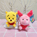 Miniatyrbilde 7 av 8: 1 stk Kawaii plysjleker Brumm Bear Tigger Piglet Eeyore plysjnøkkel A3