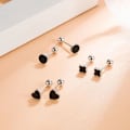 Miniatyrbillede 5 af 8: 1Par Fashion Simple Øreringe til Kvinder Øreben Neglebrusk A3