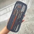 Pikkukuva 6 / 8: Meikkisivellin Case Kosmeettinen Toilettilaukku Organizer Mesh K