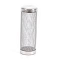 Miniatyrbillede 8 af 8: holdbart rustfrit stål filter mesh akvarie filter vagt fisk 8.5cm