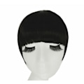 Miniatyrbild 3 av 5: Fringe Clip In On Bangs Raka hårförlängningar nature balck