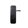 Miniatyrbilde 1 av 8: Svart PU-lær paraplydeksel etui bærbar vanntett paraply 1PCS
