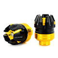 Miniatyrbilde 1 av 5: Motorsykkel Forgaffel Rammeglidere Crash Protection Engine Col Gold