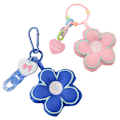 Pikkukuva 6 / 8: Sakura Fabric Flower Keychain Korut Lanyard Car Bag avaimenperä C