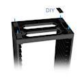 Miniatyrbilde 4 av 5: PS4 Multifunksjonell Disic Storage Tower Spill Diskholder
