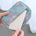 Miniatyrbilde 7 av 8: Kosmetisk veske Flamingo Ensfarget Reise Toalettveske Oppbevaringspose C A