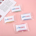 Miniatyrbillede 7 af 8: 2/5 stk Bærbar regnfrakke Kvinder Mænd Udendørs Regntøj Engangs 5PCS