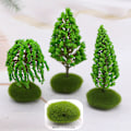 Pikkukuva 4 / 5: 1 kpl Mini Tree Fairy Garden Decorations -nukkekodin miniatyyrejä A3